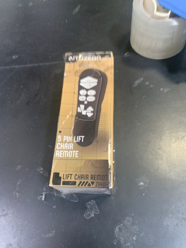 Photo 1 of ZKAD-5 5 Pin Lift Chair Remote Only Fit for 2 Motors Golden and Ultra Comfort Chairs with 11 Button(Include SIT or Home, Not Twilight) Remote, Recliner Hand Control Part 5-Years Free Replacement