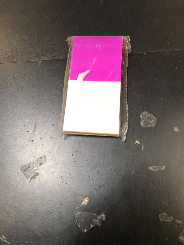 Photo 1 of 10 Pads Pop Up Transparent Sticky Notes, 500 Sheets 3x3 inch Clear See Through Translucent Sticky Notes 6 Bright Colorful Pop-Up Pads Match Post Dispenser Office School Home Supplies