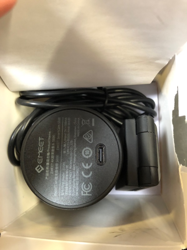 Photo 1 of EMEET S600 4K Webcam for Streaming - Sony 1/2.55'' Sensor, PDAF Autofocus, 1080P@60FPS, 2 Noise Reduction Mics, Built-in Privacy Cover, 73° FOV, Streaming Camera for Live Commerce/Gaming/Beauty