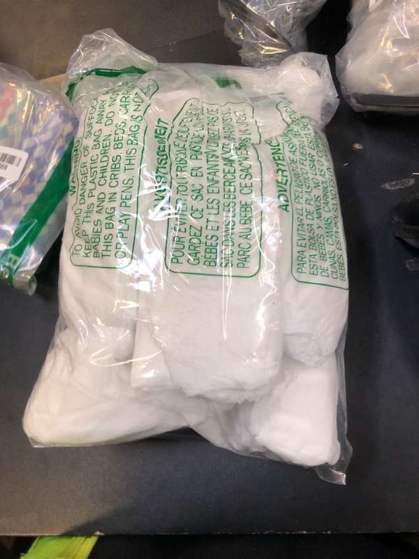 Photo 1 of 100 Pcs White Shoe Covers Disposable (50 Pairs) - Disposable Shoe Covers for Indoors, Thin Non-Woven Fabric, Stretch Fit Up to 15.7" - Single-Use & Not Waterproof for Home Use, Cleaning & Guest Visits