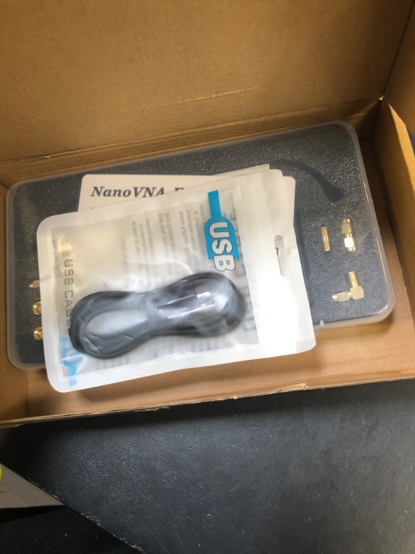 Photo 1 of AURSINC Upgraded NanoVNA-F V2 Vector Network Analyzer 50KHz-3GHz HF VHF UHF VNA Antenna Analyzer, 4.3inch Touchscreen, 5000mAh Battery, Measuring S-Parameters, SWR, Phase Delay, Smith Chart