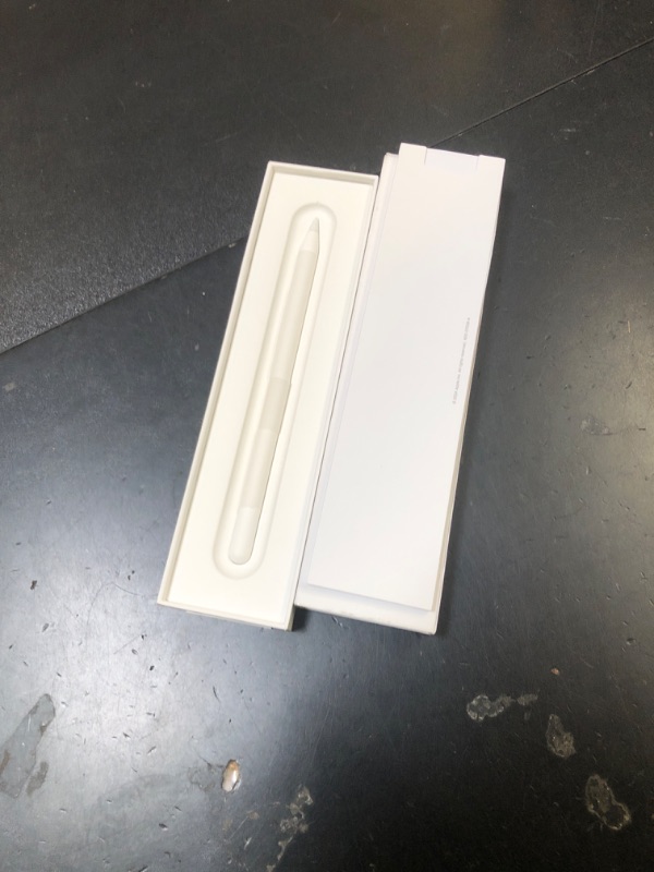 Photo 1 of Apple Pencil Pro: Latest Model - Device Compatibility Check Required - Pixel-Perfect Precision, Tilt and Pressure Sensitivity, Perfect for Note-Taking, Drawing, and Art. Charges and Pairs Magnetically