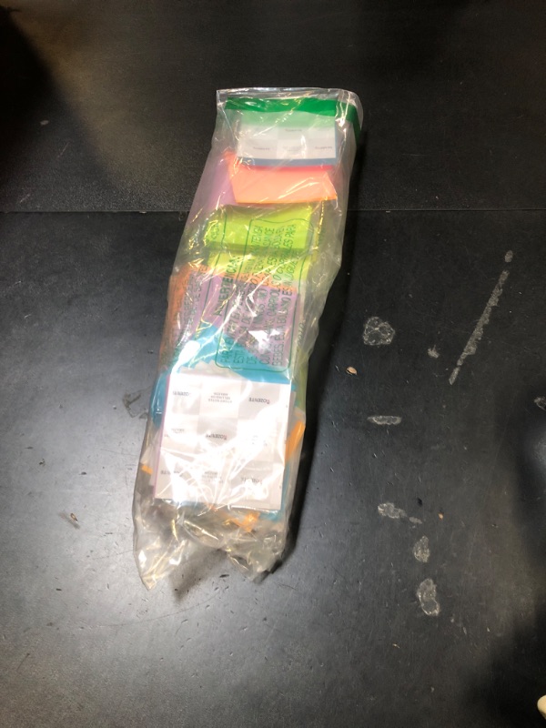 Photo 1 of (18 Pack) Pop Up Sticky Notes Refill,3x3 in Popup Notepads,Accordion Stickies Super Sticking Power,Office School Memo Note Pads Bright Colors,Post on Windows Doors,Recyclable,Easy to Write on