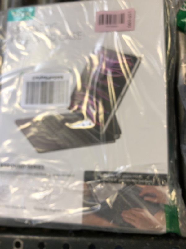 Photo 1 of ESR for iPad Air 13 Inch Case Keyboard M4/M3/M2 (2026/2025/2024) & iPad Pro 12.9 inch (6th/5th/5th/3rd) Magic Keyboard, Easy-Set Floating Cantilever Stand, Precision Trackpad, Rebound Series, Black