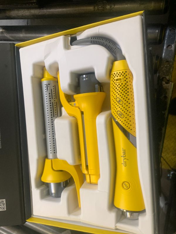 Photo 1 of Drybar All-Inclusive Air + Active Heat 8-in-1 Multi-Styler, for Fast Drying, Long-Lasting Curls, Blowouts, Sleek Styles - Wet or Dry Styling Made Easy, 120V