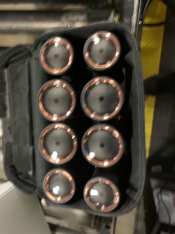 Photo 1 of T3 - Volumizing Hot Rollers LUXE | Premium Hair Curler Set for Long Lasting Volume, Body & Shine | Set of 8-4 XL (1.75") & 4 Large (1.5”)