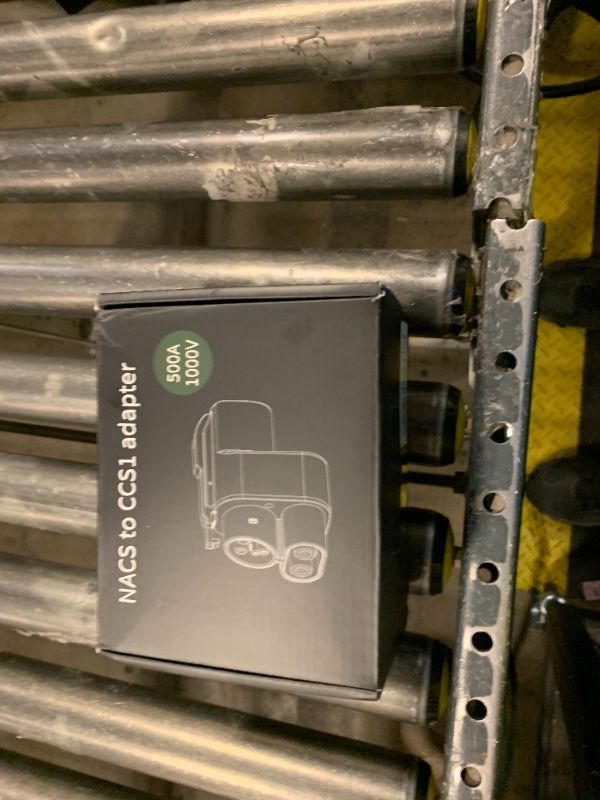 Photo 1 of NACS to CCS1 Tesla Charger Adapter, Adapter for Tesla Supercharger, Max 500A 1000V, Fast DC Charge, Temp Control, Compatible with Ford, Rivian, GM, Volvo, Polestar EVs (Not Compatible for Nissan EVs)