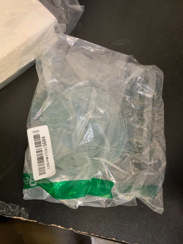 Photo 1 of 1 Inch Webbing Strap – Heavy Duty Polyester Cotton-Like Tape, 5.5–6 Yards, Eco-Friendly Dye, Washable & Durable for DIY, Sewing, Tote Bags, Pet Leashes, Outdoor Gear (Eucalyptus Green)