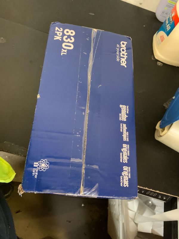 Photo 1 of Brother Genuine TN830XL 2PK Black High Yield Printer Toner Cartridge 2-Pack – Print up to 3,000 Pages Each(1)