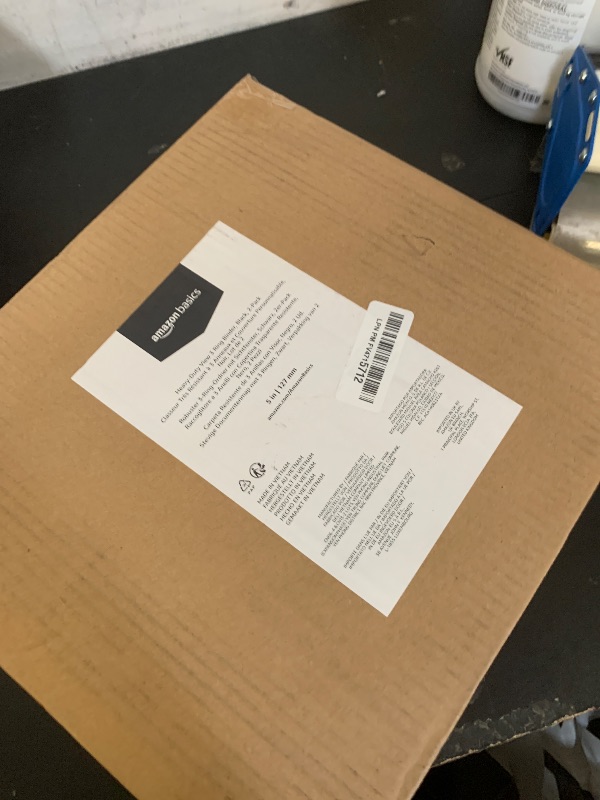 Photo 1 of Amazon Basics 5 inch Heavy Duty D-Ring 3 Ring Binder, Customizable View Cover, Extra Durable, Black, 2-Pack