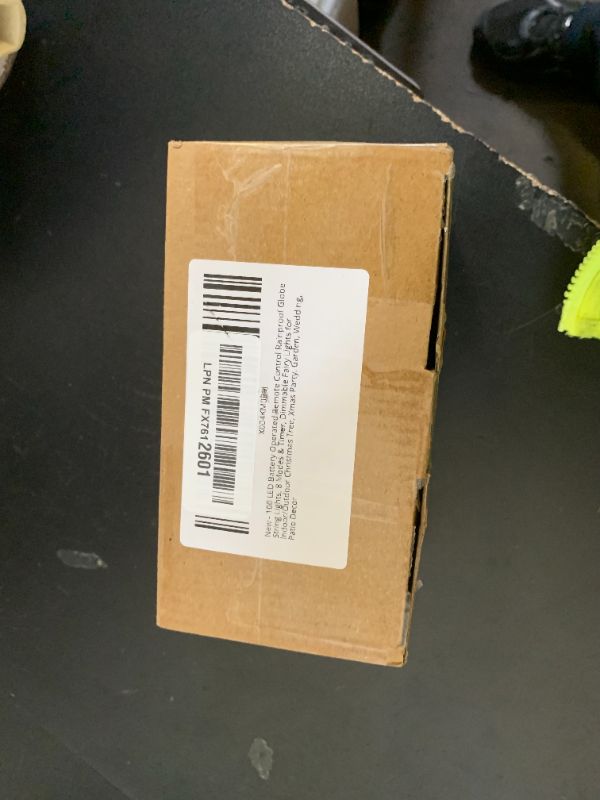 Photo 1 of 100 LED Battery Operated Remote Control Rainproof Globe String Lights, 8 Modes & Timer, Dimmable Fairy Lights for Indoor/Outdoor Christmas Tree, Xmas Party, Garden, Wedding, Patio Decor