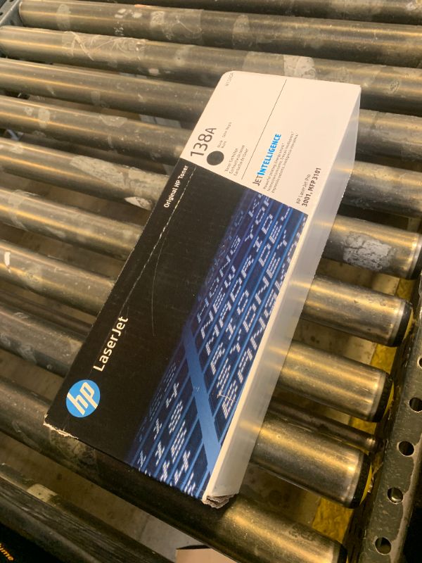 Photo 1 of HP 138A Black Toner Cartridge | Works with HP LaserJet Pro 3001 Series, HP LaserJet Pro MFP 3101 Series | W1380A