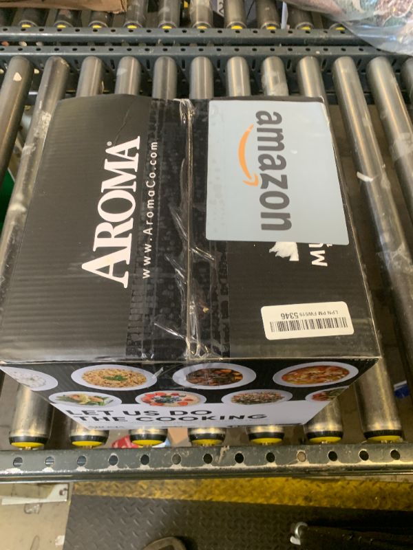 Photo 1 of AROMA® Digital Rice Cooker, Multicooker, 6-Cup (Uncooked) / 12-Cup (Cooked), Steamer, Slow Cooker, Oatmeal Cooker, Grain Cooker, Auto Keep Warm, 3 Qt, Black, ARC-966BD