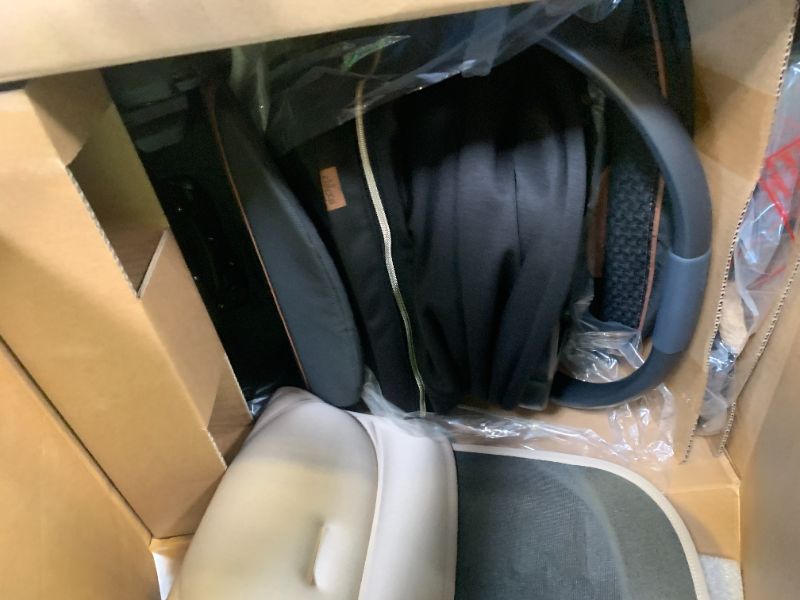 Photo 1 of Chicco Bravo Primo ClearTex 3-in-1 Trio Travel System, Bravo Primo Quick-Fold Stroller with KeyFit Max Zip ClearTex Infant Car Seat and Base, Somerset/Black