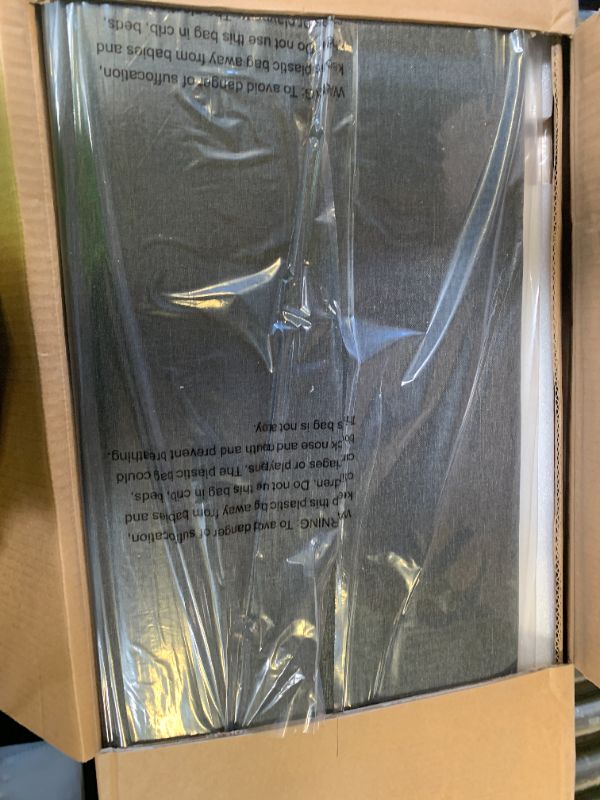 Photo 1 of Driftalia LED King Size Bed Frame with 2 Storage Drawers, Upholstered King Bed Frame with Headboard and Charging Station, No Box Spring Needed, Easy to Assembly-Dark Grey