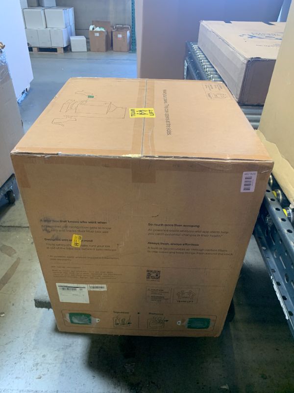 Photo 1 of PETLIBRO Luma Automatic Cat Litter Box AI-Camera Waste Analysis, Auto Odor-Control Self Cleaning Cat Litter Box with Multi-Cats Recognition, Smart App Usage Tracking, Safety Sensors and Large Open Top