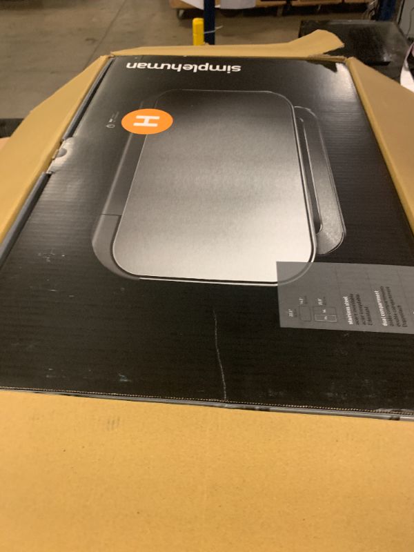 Photo 1 of simplehuman 58 Liter / 15.3 Gallon Rectangular Hands-Free Dual Compartment Recycling Kitchen Step Trash Can with Soft-Close Lid, Brushed Stainless Steel