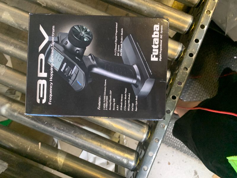 Photo 1 of Futaba 3PV Three-Channel Two-Point-Four Gigahertz Computerized Radio Control Surface Transmitter with R304SB T-FHSS Telemetry Receiver