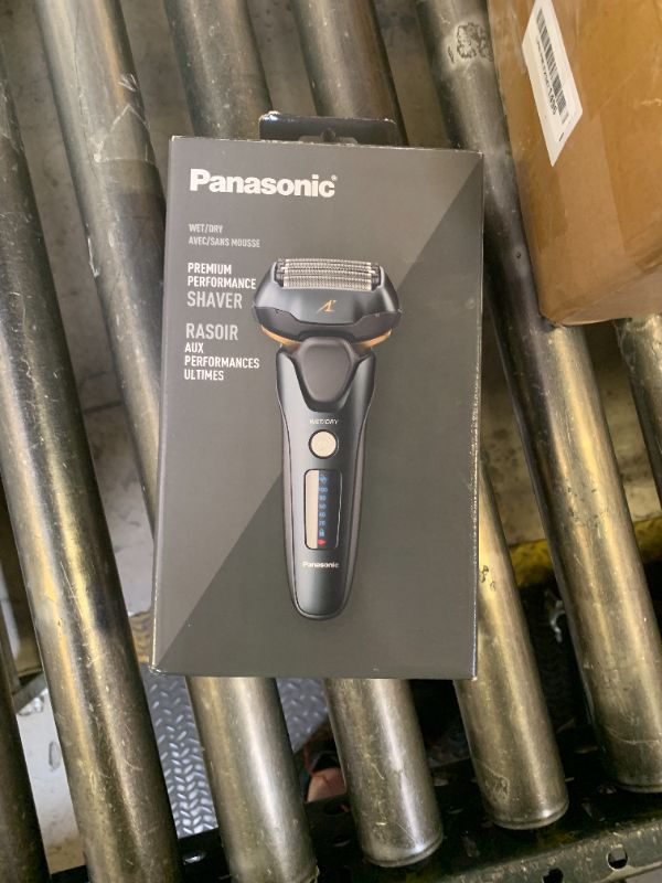 Photo 1 of Panasonic ARC5 Electric Razor for Men with Pop-Up Trimmer, Wet/Dry 5-Blade Shaver, Men's Electric Razors for Shaving Face with Intelligent Shave Sensor and 16D Pivoting Head, ES-LV67-K (Black)