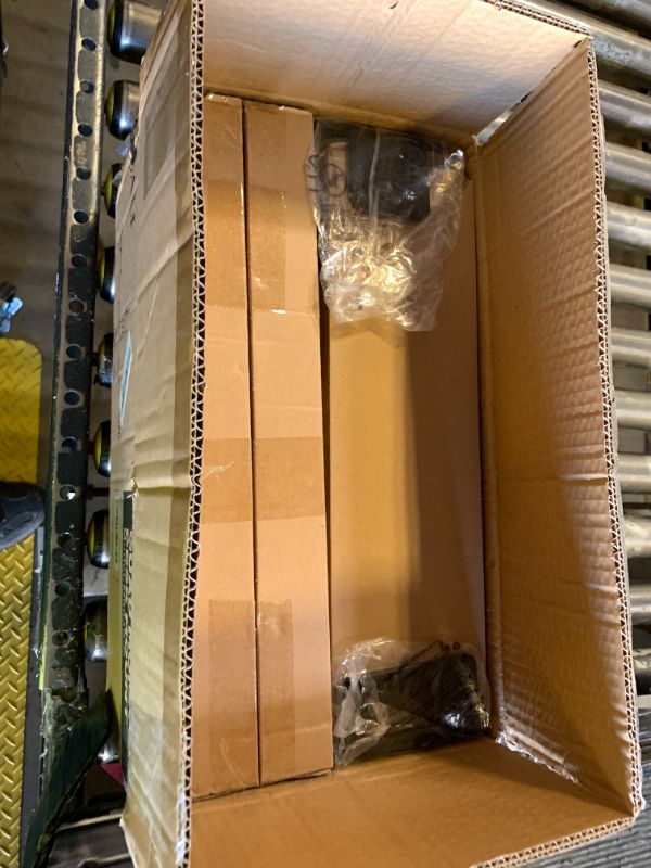 Photo 1 of WALI Quad Monitor Mount for up to 49 inch Ultrawides on Top Bracket and 27 inch Screens on Lower Brackets, Extra Tall 4 Monitor Stand, Heavy Duty Monitors Arm up to 44 lbs (M004S-P), Black