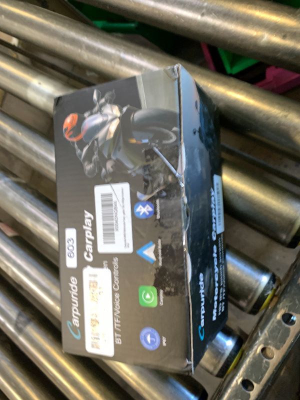Photo 1 of Carpuride W603 Motorcycle Carplay Screen, Wireless CarPlay & Android Auto for Moto, Remote Control?6.3" Waterproof Touchscreen, BT Trans, GPS Navigation, Siri, G00gle Assistant
