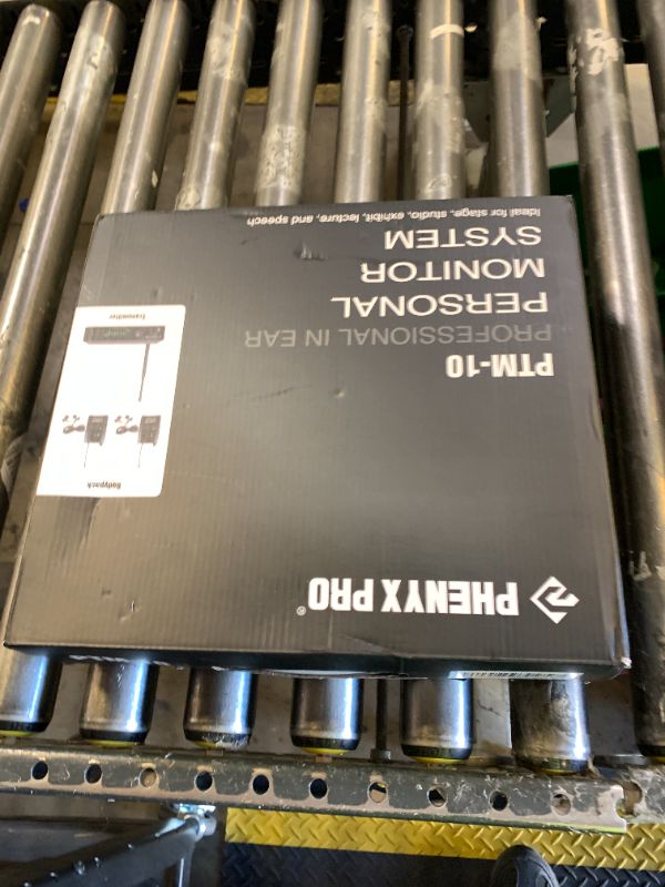 Photo 1 of Phenyx Pro Wireless in Ear Monitor System, True Stereo UHF IEM, in Ear Monitors for Musicians, Metal Stage Monitor w/ 89 Frequencies, Rack Mount, for Studio/Band (2 Bodypacks with Transmitter)