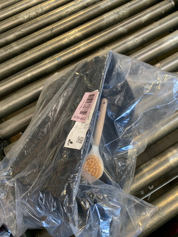 Photo 1 of Hanging Chicken Feeder Trough and Goat Feeder, Sheep Deer Poultry Dogs Deers Gooses Duck Fence, 5 Quart Feeder Supplies Livestock Feeding Container Supplies Feeders Waterer Bucket, 3pack Black