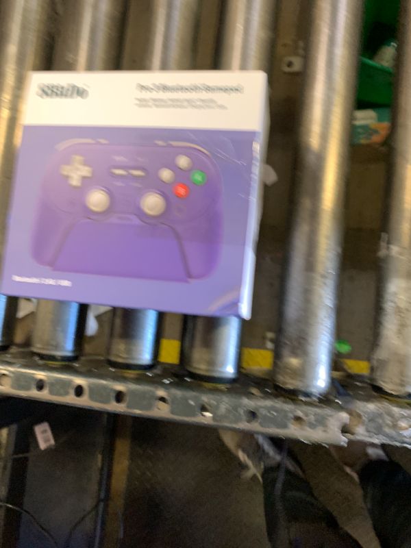 Photo 1 of 8BitDo Pro 3 Bluetooth Controller for Switch/Switch 2 – TMR Joysticks, Swappable ABXY Buttons, Pro Back Buttons, Charging Dock, Hall Effect Triggers, for Windows, Apple, SteamOS, Android - Purple