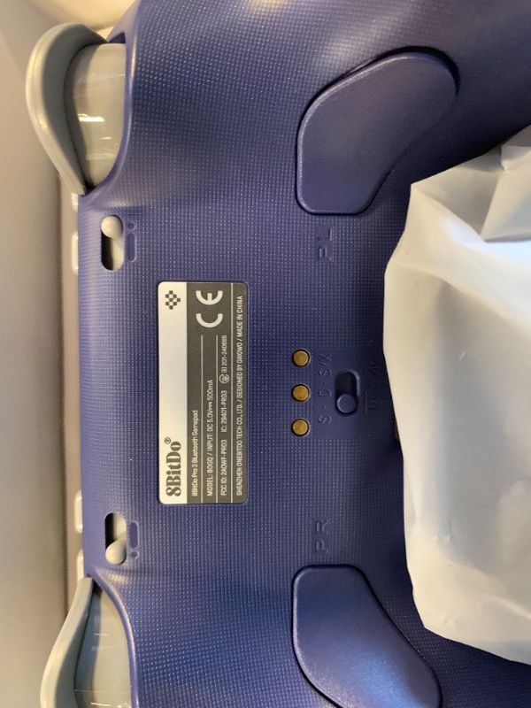 Photo 1 of 8BitDo Pro 3 Bluetooth Controller for Switch/Switch 2 – TMR Joysticks, Swappable ABXY Buttons, Pro Back Buttons, Charging Dock, Hall Effect Triggers, for Windows, Apple, SteamOS, Android - Purple