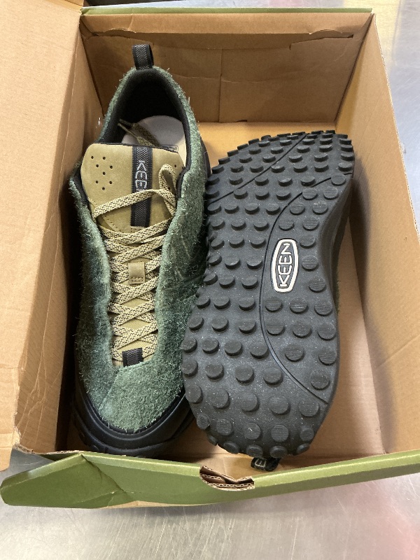 Photo 1 of KEEN Men's KS Mino Comfortable Breathable Durable Stylish High Traction Sneakers, Bronze Green/Martini Olive, 13