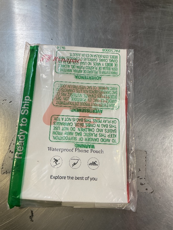 Photo 1 of [Up to 10"] Large Waterproof Phone Pouch Bag - 2 Pack IPX8 Waterproof Phone Case for iPhone 17 16 15 Pro Max Galaxy S25 S24 Ultra, Touchscreen & Underwater Photography, Beach Cruise Travel Essentials