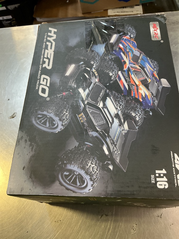 Photo 1 of HYPER GO H16BM 1/16 RTR Brushless High Speed Electric 4X4 Off-Road Fast RC Car, Max 42mph, RC Truck, Remote Control, 2 Lipo Batteries for Adult, Compatible with 3S Lipo