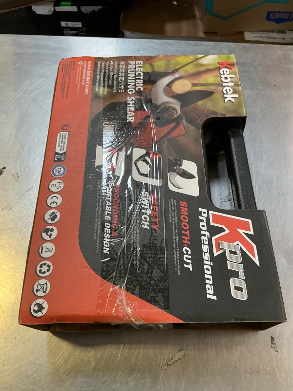 Photo 1 of Electric Pruning Shears, Kebtek Cordless Electric Pruner Heavy Duty Electric Branch Cutter Brushless Motor with 2PCS 2500mAh 8-10H Working Time, 30mm (1.18 Inch) Cutting Diameter (KT930) Smooth-CUT