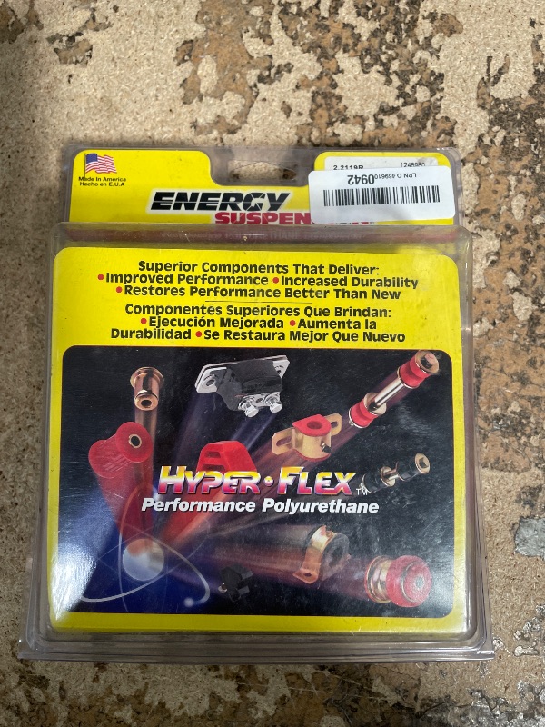 Photo 1 of ***MISSING PARTS***
Energy Suspension 2.2119R Spring Bushing Set for Jeep