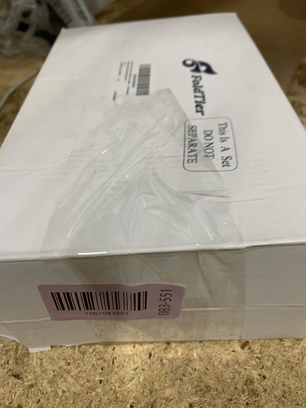 Photo 1 of **Only one** FoldTier 4 Pack 2-Compartment Stainless Steel Snack Containers Include 4 Silicone Lids and 4 Box Bodies Reusable Stackable Box for Adult Work, Travel & Camping 7.9 x 4.1 x 1.6 Inch (Morandi)