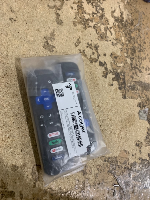 Photo 1 of (Pack of 2) Replacement Remote Control Only for Roku TV, Compatible for TCL Roku/Hisense Roku/Onn Roku/Sharp Roku/Element Roku/Westinghouse Roku/Philips Roku Smart TVs (Not for Roku Stick and Box)