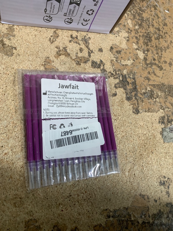 Photo 1 of 0.7 mm Erasable Gel Ink Pen Refills Compatible with Frixion Friction, Smooth Writing Multicolor Retractable Fine Point Pen Refill for School Office Home Art (Purple, 16)