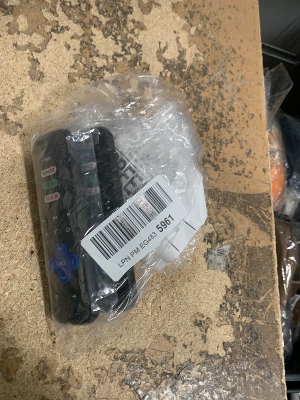 Photo 1 of (Pack of 2) Replacement Remote Control Only for Roku TV, Compatible for TCL Roku/Hisense Roku/Onn Roku/Sharp Roku/Element Roku/Westinghouse Roku/Philips Roku Smart TVs (Not for Roku Stick and Box)