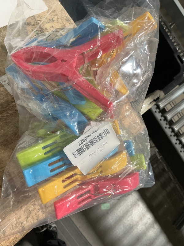 Photo 1 of  2 SET Danmu Beach Towel Clips,Beach Clips,Cruise Essentials,Towel Clips for Beach Chairs Cruise, Heavy Duty Clothes Pins-Keep Your Towel from Blowing Away, Beach Accessories for Vacation Must Haves