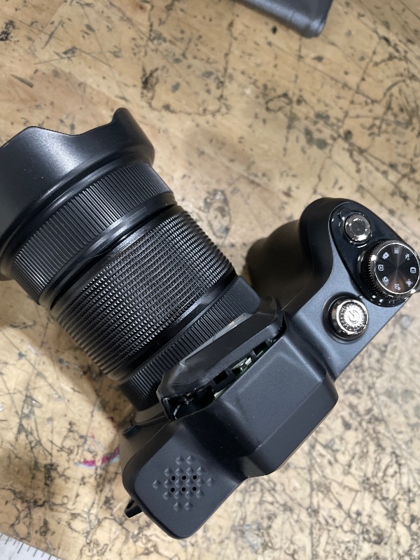 Photo 1 of (broken)(sold for parts) 4K Digital Camera for Photography & Vlogging, 56MP Point and Shoot Digital Cameras with 180° Flip Screen, 16X Zoom Compact Travel Camera, Portable Cámara for Adults & Beginners with 32GB SD Card