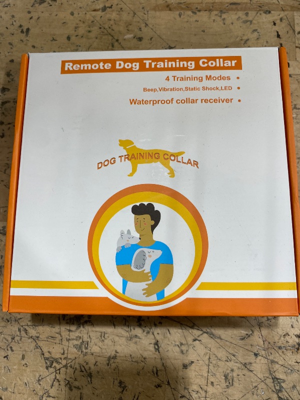 Photo 1 of  Dog Shock Collar 2 Dogs, 3300ft Dog Training Collar with Remote, IPX7 Waterproof Rechargeable Sleek Modern for All Dogs with Beep, Vibration, Safety Shock, Light Mode, 8-120 lbs NF