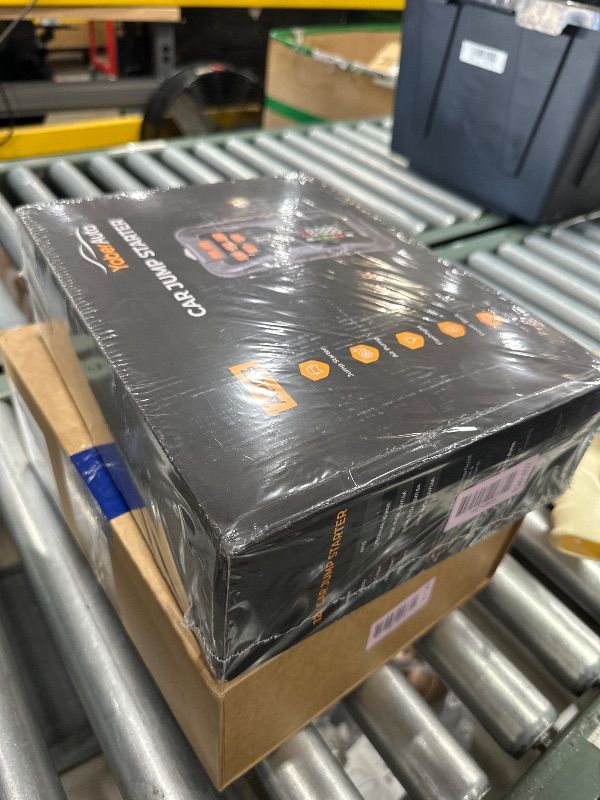 Photo 1 of *** FACTORY SEALED *** YaberAuto 16-in-1 Jump Starter with Air Compressor 8000A 160PSI Car Battery Jump Starter (All Gas/14L Diesel) 12V Jump Box Car Battery Jumper Starter Portable Jumper Cables, Emergency Tool Kit, Gloves