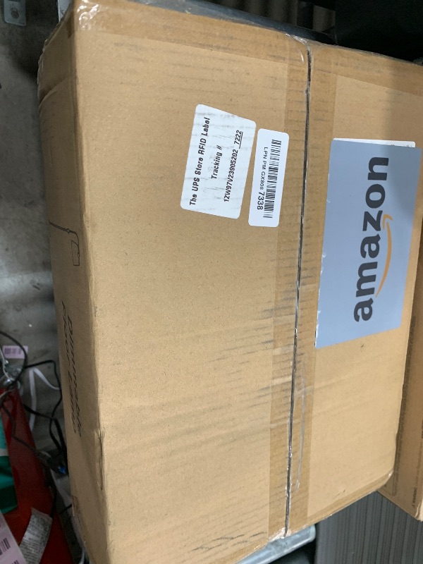 Photo 1 of ?Upgraded? Dimmable Floor Lamp, 1000 Lumens LED Edison Bulb Included, Arc Floor Lamps for Living Room Modern Standing Lamp with Linen Shade, Tall Lamp for Bedroom Office Dining Room- Black