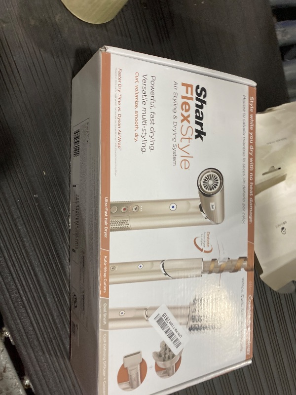 Photo 1 of ***SEE NOTES***
Shark FlexStyle Air Styling & Drying System, Powerful Hair Blow Dryer & Multi-Styler with Auto-Wrap Curlers, Curl-Defining Diffuser, Oval Brush, & Concentrator Attachment, Stone, HD435