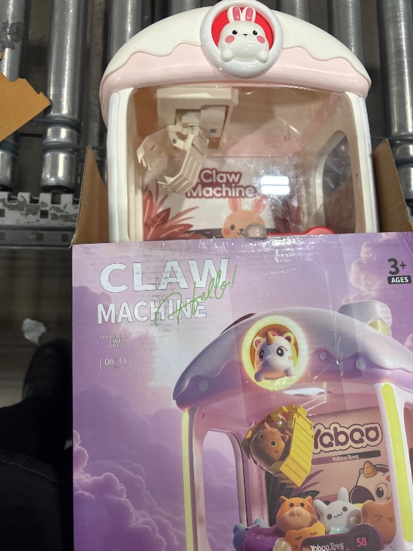 Photo 1 of **Stock Pic for Reference** Large Claw Machine for Kids Unicorns, Vending Machine Toys for Girls 5 6 7 8 Year Old, Candy and Prize Electronic Dispenser Game Ages 5-7 6-8, Easter Birthday Gift for 3 4 5 6 Year Old
