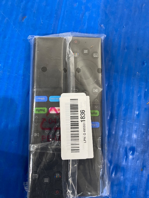 Photo 1 of ?Pack of 2? Universal Replacement Remote Control for Samsung TVs - Compatible with The Frame QLED OLED UHD 4K/8K Smart TVs & Monitor Series