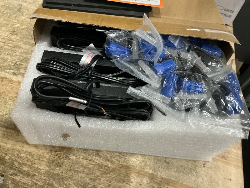 Photo 1 of [6 Pack] Cloudy Bay Low Voltage LED Step Lights Outdoor, Surface Mount/J-Box Mount 2200K/2700K/3000K/4000K/5000K Selectable,12V-24V 3W Landscape Stair Lights,Aluminum,Metal Black