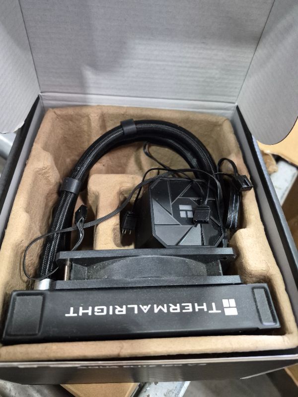 View 3 of **********MISSING MOUNTING BRACKETS**********
Thermalright Aqua Elite 120 V3 Liquid CPU Cooler, 120 Cooling Row Size, 120mm PWM Fans, S-FDB Bearings,for AMD/AM4/AM5, Intell LGA1150/1151/1155/1156/1200/2011/1700/1851,Desktop CPU Cooler AIO