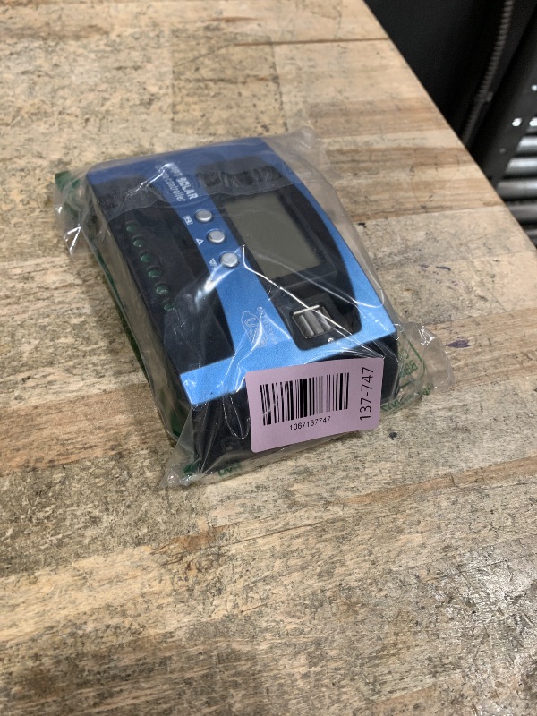 Photo 1 of [Upgraded] 30A MPPT Solar Charge Controller, 12V/ 24V Solar Panel Intelligent Regulator with Adjustable LCD Display Dual USB Port Timer Setting Auto Parameter