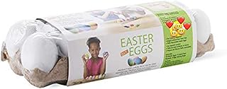 Photo 1 of (2) 12 Plastic Decorating DIY Dyable Craft Eggs - No Cooking Required by Walmart